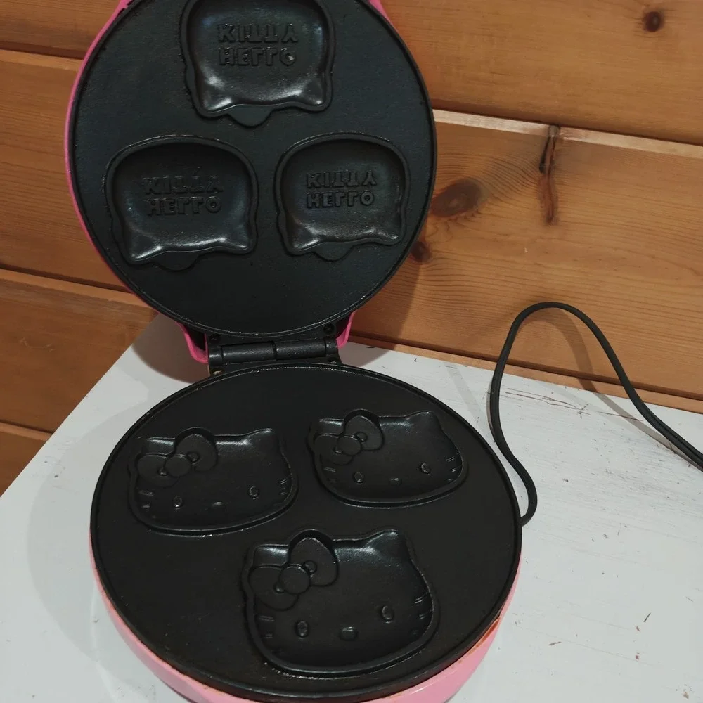 Hello Kitty Pancake Maker Vintage Collectible Item Sanrio Rare HTF [Needs Clean]